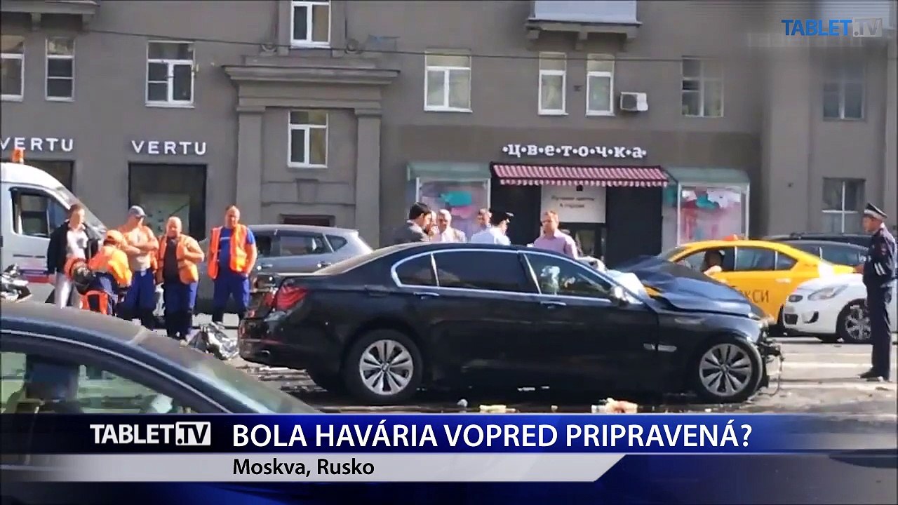 Bola nehoda Putinovej limuzíny vopred pripravená?