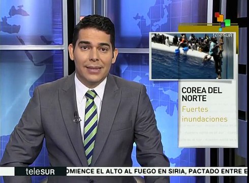 Inundaciones en Corea del Norte causan 100 muertos y 300 desaparecidos