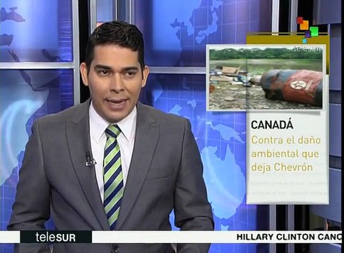 Canadá: indígenas de Ecuador exigen a Chevrón no evada daño ambiental