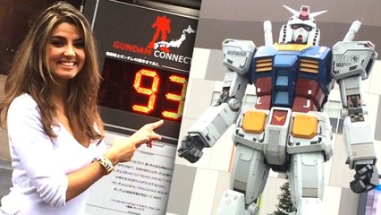 TGS 2016 : Découvrez le Gundam géant à Odaiba (Tokyo)