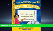 Popular Book Daily Sentence Editing, Grade 5: Interactive Learning for all Interactive Whiteboards