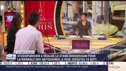 Le Talent du jour : Romain Jourdan et Laurene Barbier Tardew, cofondateurs de Studioparisien - 12/09