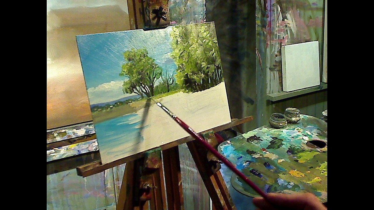 River scene study 11-9-16