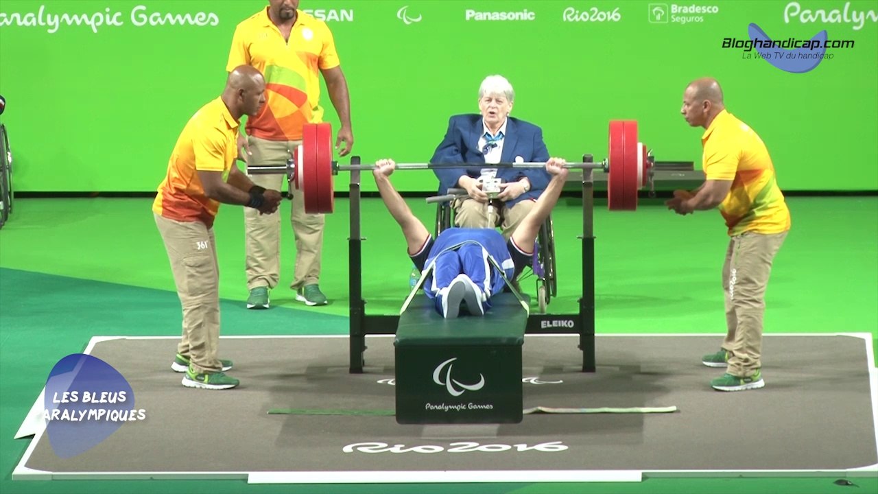 Souhad Ghazouani - Médaille d'argent haltérophilie -73Kg - Jeux Paralympiques Rio 2016