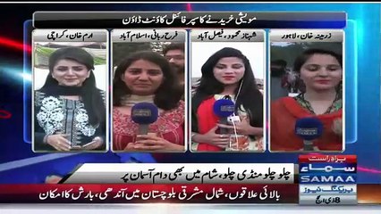 Samaa Female News Reporter Funny Reporting at Bakra Mandi