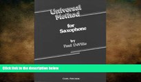 FREE DOWNLOAD  Universal Method for Saxophone  DOWNLOAD ONLINE