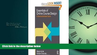 Online eBook Essentials of Online Course Design: A Standards-Based Guide by Vai, Marjorie,