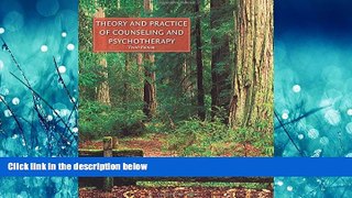 Enjoyed Read Theory and Practice of Counseling and Psychotherapy