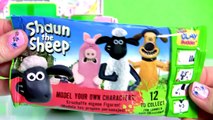 Surprise Clay Buddies Shaun of the Sheep & Shopkins Easter Egg Surprise