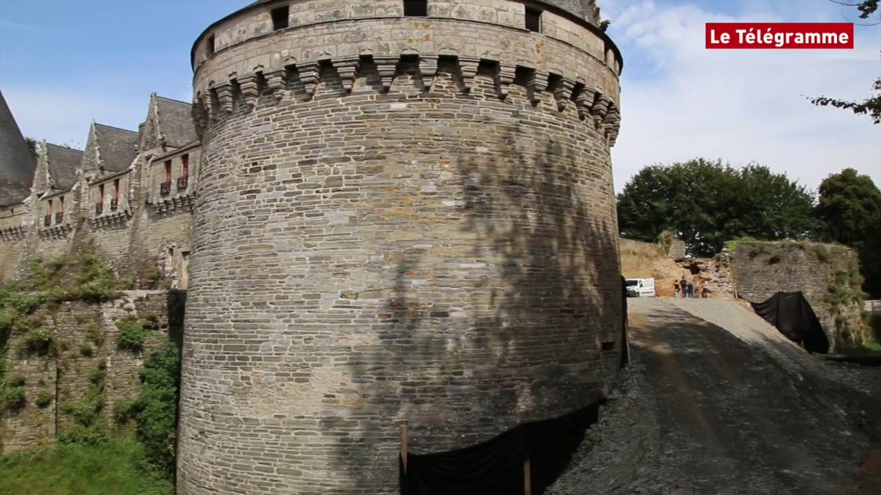 Pontivy. Château des Rohan : les fouilles révèlent deux anciens fours