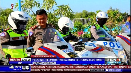 Descargar video: Polda Jabar Terjunkan Tim Bermotor Urai Kemacetan