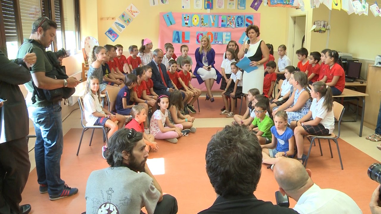 Cristina Cifuentes inaugura el curso escolar