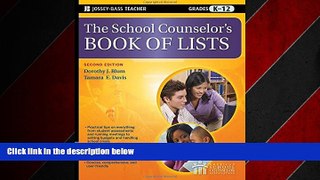 Pdf Online The School Counselor s Book of Lists