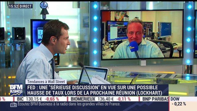 Les tendances à Wall Street: La hausse de taux directeurs de la Fed inquiète les marchés financiers -12/09