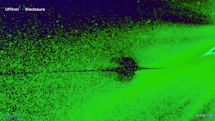 Weird! Again A Giant UFO Invisible Near The Sun, March 25, 2014