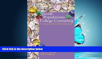 Online eBook Special Populations in College Counseling: A Handbook for Mental Health Professionals