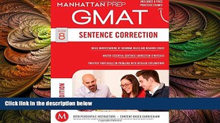 complete  GMAT Sentence Correction (Manhattan Prep GMAT Strategy Guides)