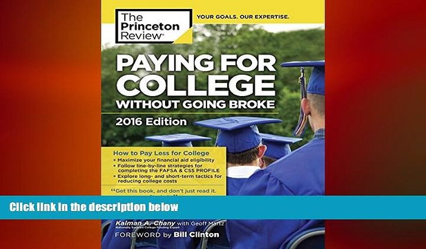 READ book Paying for College Without Going Broke, 2016 Edition (College Admissions Guides) BOOK
