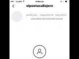 El poeta callejero decide eliminar su cuenta y poner un stop