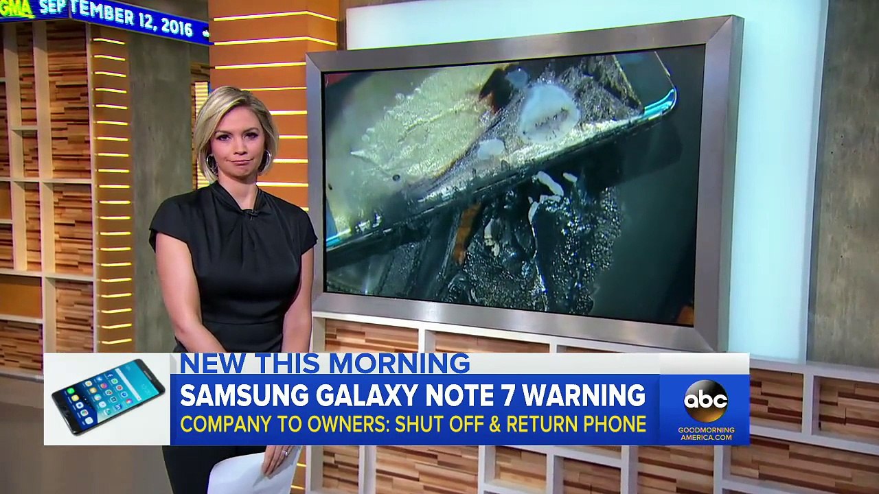 Samsung Issues New Warning for Galaxy Note 7s