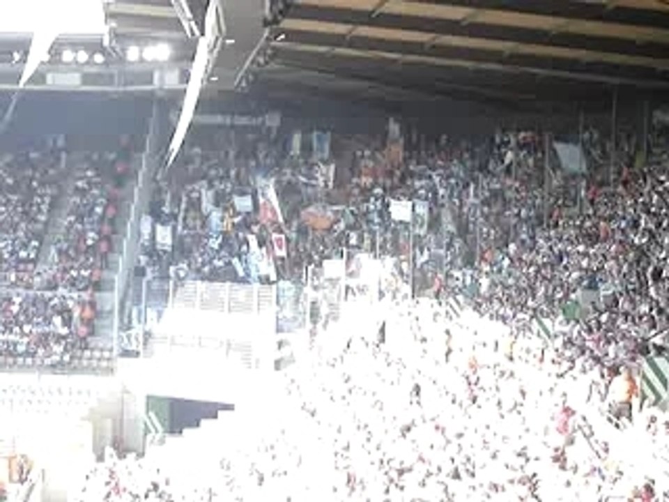 Entrée joueur strasbourg marseille + tifo