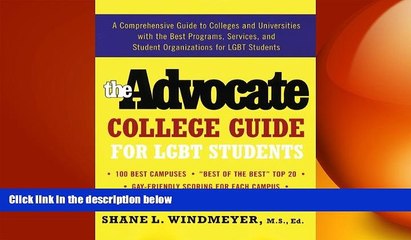 FREE DOWNLOAD  The Advocate College Guide for LGBT Students  BOOK ONLINE