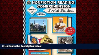 Choose Book Nonfiction Reading Comprehension: Social Studies, Grd 6