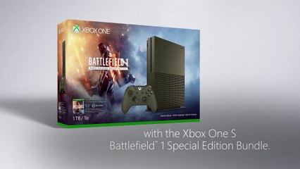 Xbox One - Annuncio bundle Battlefield 1