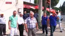 Artçı sarsıntı kameralara böyle yansıdı