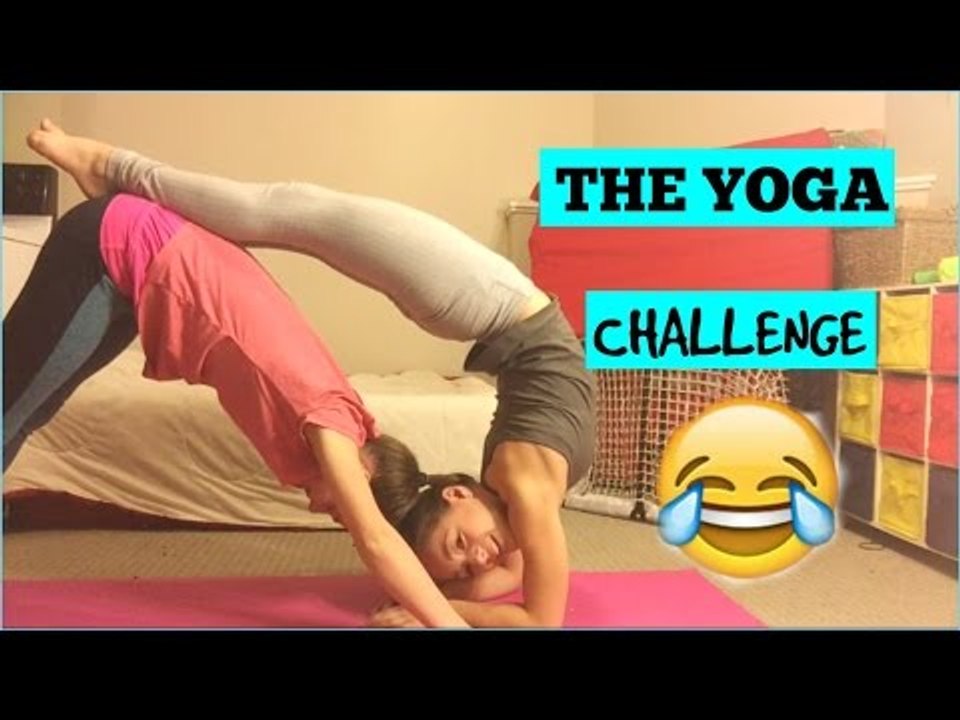 Hilarious Yoga Challenge Ends in Bumps and Bruises