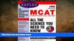 complete  KAPLAN MCAT COMPREHENSIVE REVIEW 1998 WITH CD-ROM (Book   CD-Rom)