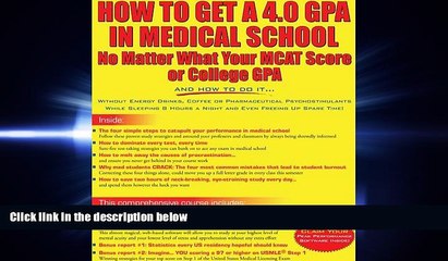 different   How to Get a 4.0 GPA in Medical School - No Matter What Your MCAT Score or College GPA