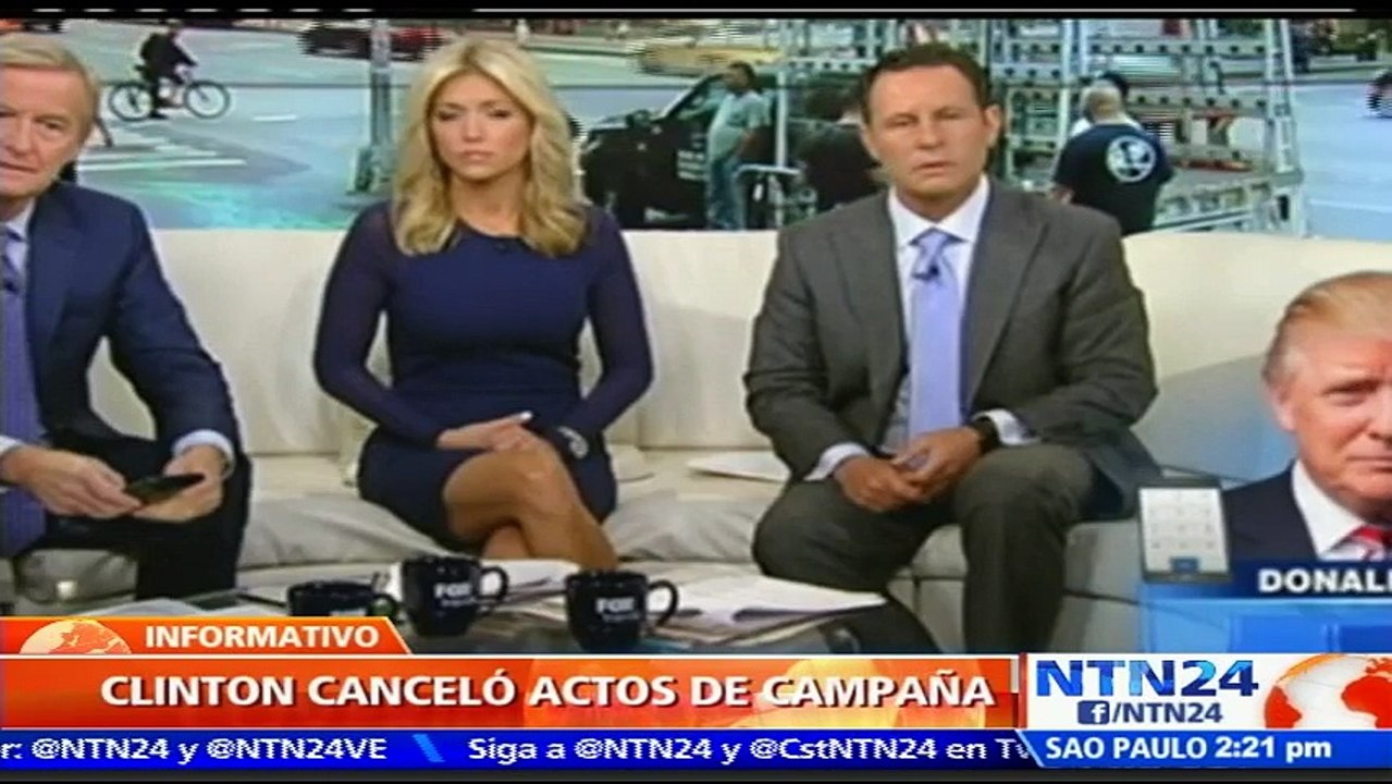 Analista demócrata asegura en NTN24 que salud de Hillary Clinton no le va a "impedir" ejercer una eventual Presidencia