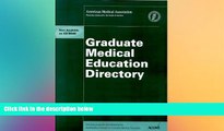 different   Graduate Medical Education Directory 2000-2001