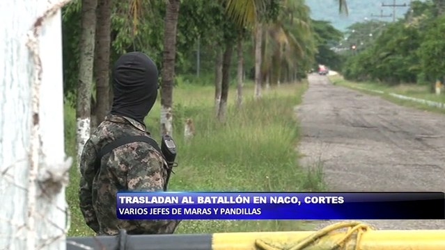 Trasladan a varios jefes de maras y pandillas