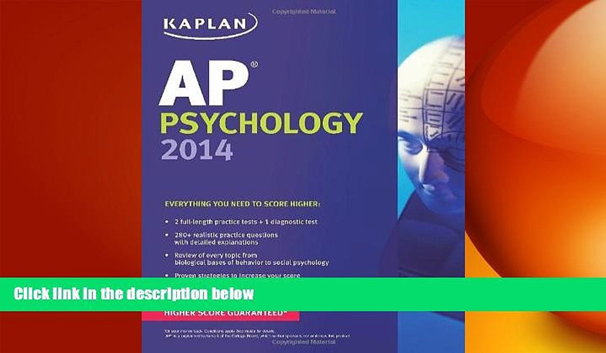 there is  Kaplan AP Psychology 2014 (Kaplan Test Prep)
