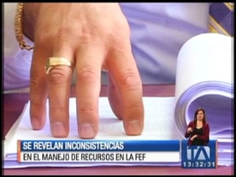 Se revelan inconsistencias en el manejo de recursos en la FEF