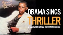 Barack Obama Singing Thriller by Michael Jackson