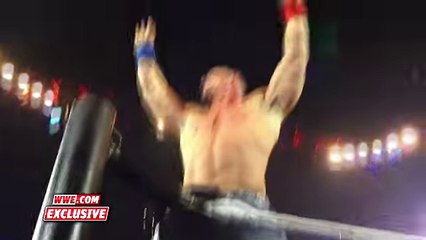 انهيار حبال الحلبة أثناء نزال جون سينا وبيج شو في الفلبين - 9 سبتمبر 2016