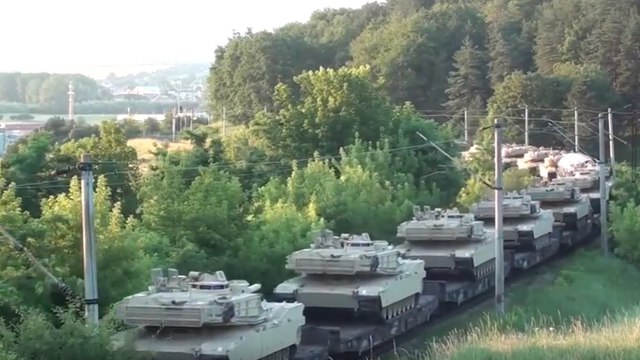 Дополнительные танковые силы на случай российской агрессии переброшены в Румынию