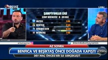 Portekiz'de gündem Benfica-Beşiktaş maçı