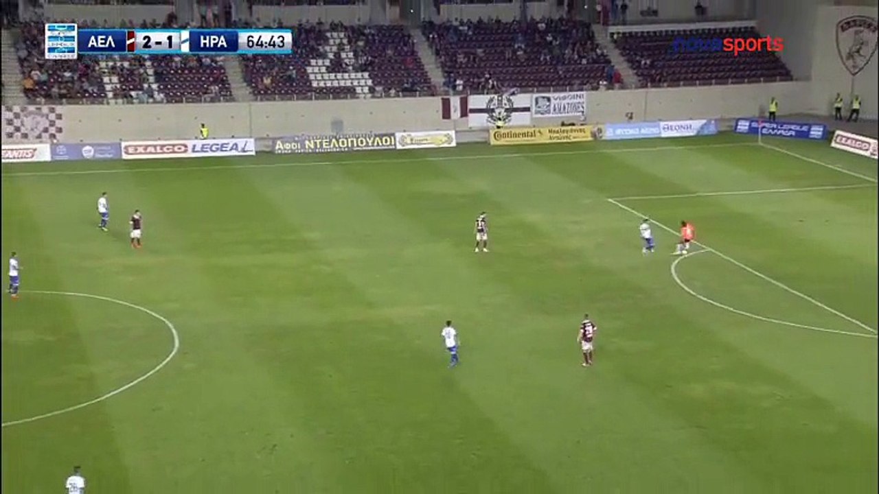 Το απίστευτο λάθος του Ντεγκρά – ΑΕΛ Λάρισα 2-2 Ηρακλής – 12.09.2016