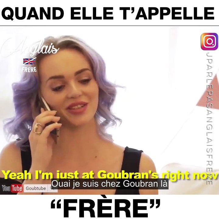 Quand Elle T'appelle Frère !