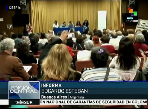 Argentinos exigen continuidad de juicios a represores y genocidas