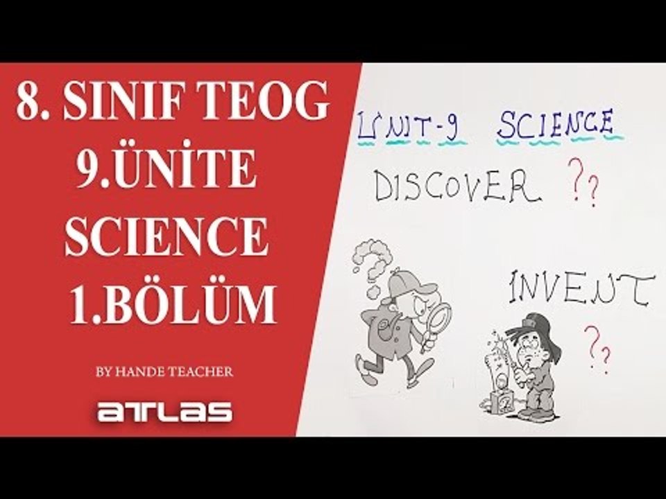 8.SINIF TEOG 9.ÜNİTE SCIENCE 1.BÖLÜM