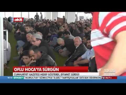 OFLU HACA'YA SÜRGÜN! (Peygamberimize Hakaret eden Paçavrayı Yırtmıştı)