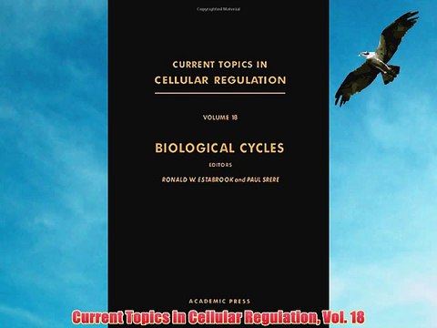 [PDF] Current Topics in Cellular Regulation Vol. 18 Full Colection