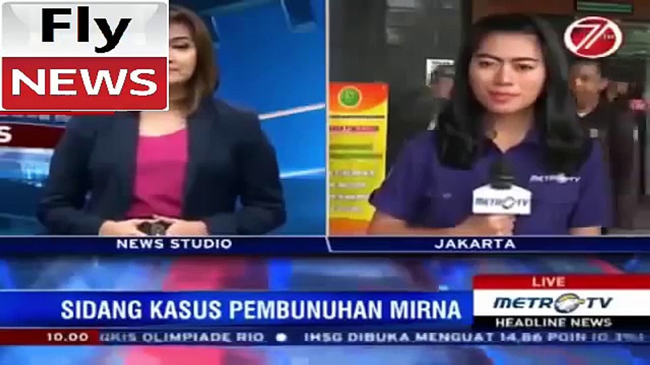 'LIVE' Sidang Jessica Wongso 26 Agustus 2016, Jaksa Hadirkan Saksi Kejutan ~ Berita 26 Agustus 2016