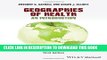 Collection Book Geographies of Health: An Introduction