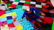 CARTOON clown SUPERMAN funny In Real Life Superheroes movie | Kids entertainment comic heroes